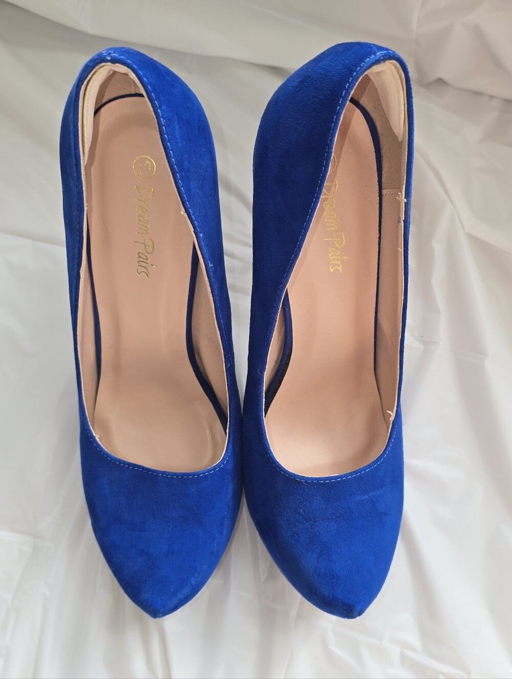 Blue Stiletto Heels